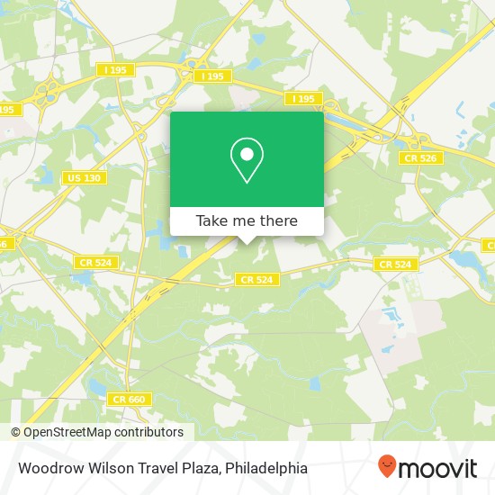 Woodrow Wilson Travel Plaza, 75 Merrick Rd map