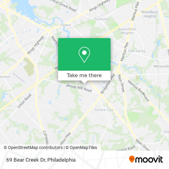 69 Bear Creek Dr map