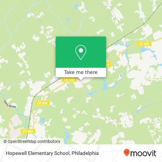 Mapa de Hopewell Elementary School, 35 Princeton Ave