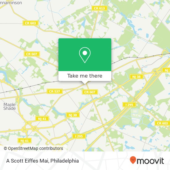 A Scott Eiffes Mai, 214 W Main St map