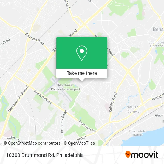 10300 Drummond Rd map
