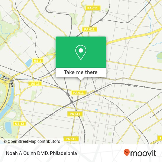 Noah A Quinn DMD, 3509 N Broad St map