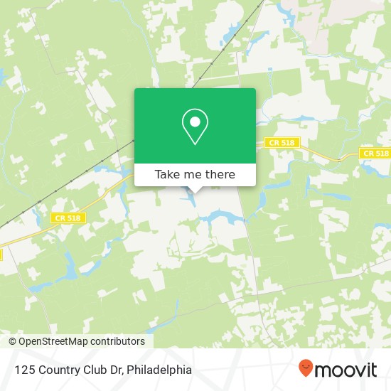 125 Country Club Dr, Skillman, NJ 08558 map