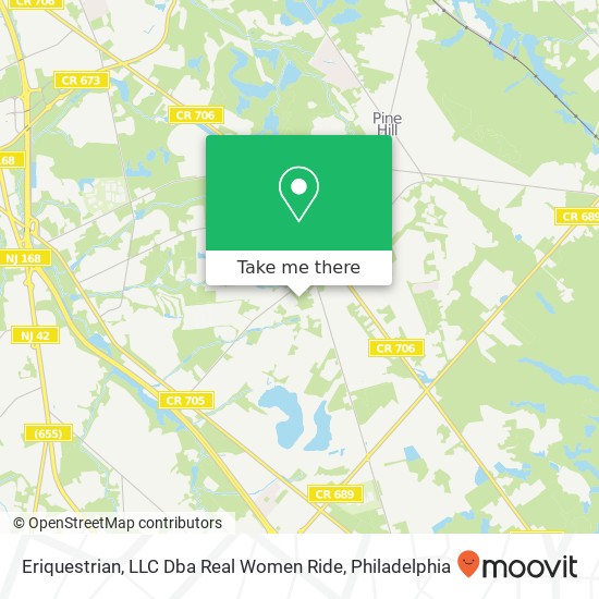 Eriquestrian, LLC Dba Real Women Ride, 784 Jarvis Rd map