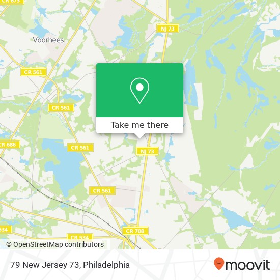 Mapa de 79 New Jersey 73
