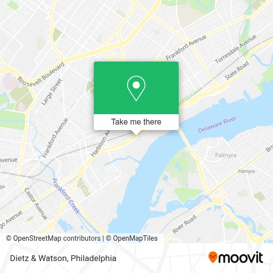 Dietz & Watson map