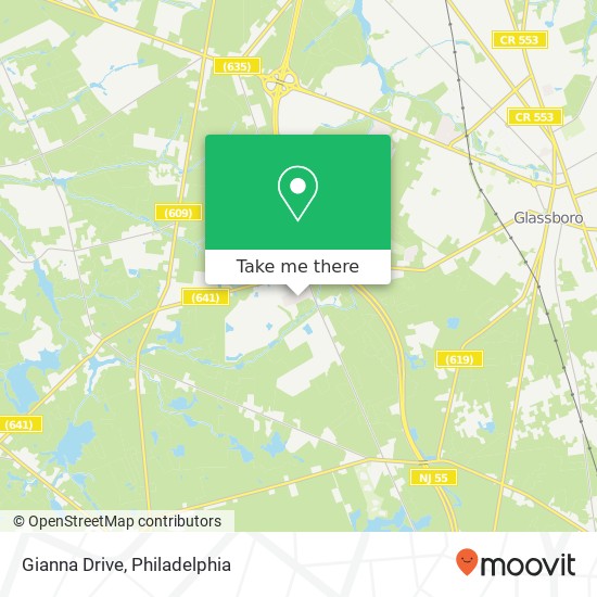 Mapa de Gianna Drive
