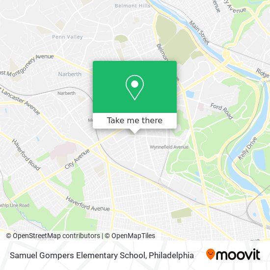 Mapa de Samuel Gompers Elementary School