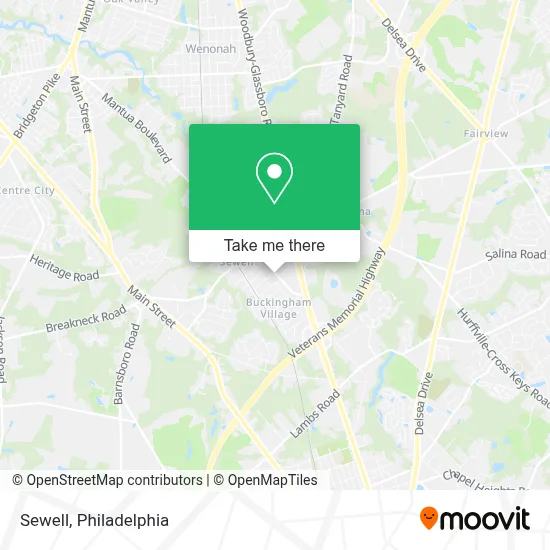 Sewell map
