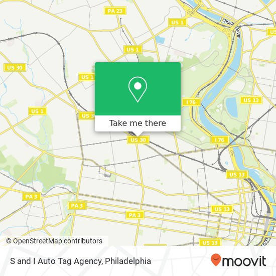 S and I Auto Tag Agency map