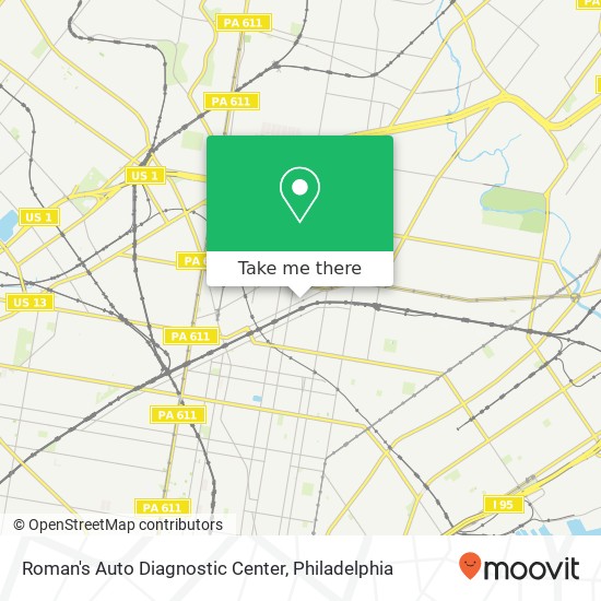 Roman's Auto Diagnostic Center map