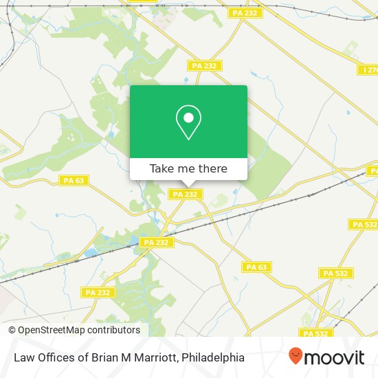 Mapa de Law Offices of Brian M Marriott