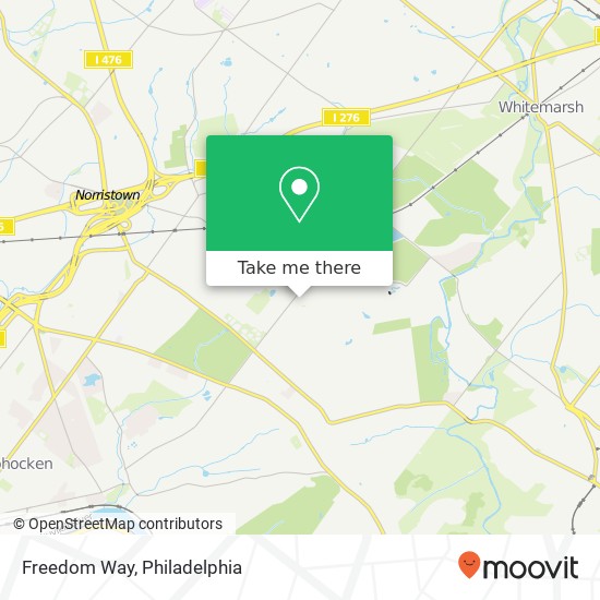 Mapa de Freedom Way