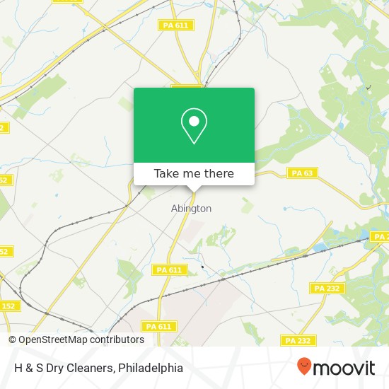 H & S Dry Cleaners map