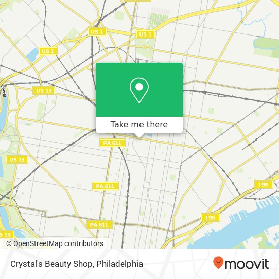 Mapa de Crystal's Beauty Shop