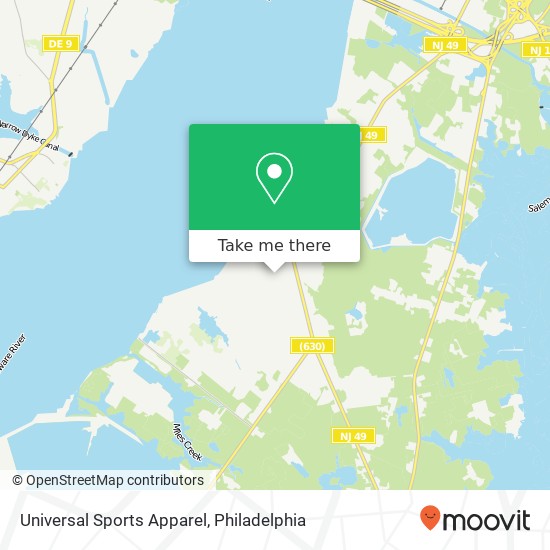 Universal Sports Apparel, 160 Highland Ave Pennsville, NJ 08070 map