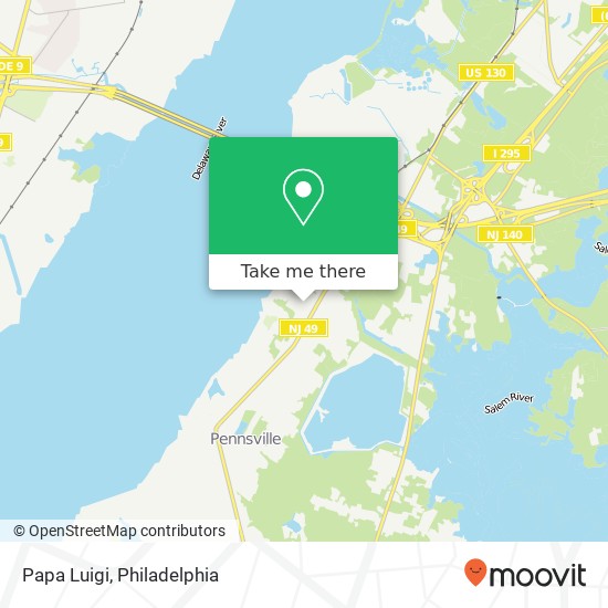 Papa Luigi, 251 N Broadway Pennsville, NJ 08070 map