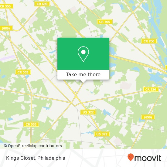 Kings Closet, 520 Sicklerville Rd Williamstown, NJ 08094 map