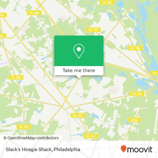 Slack's Hoagie Shack, 748 Sicklerville Rd Williamstown, NJ 08094 map