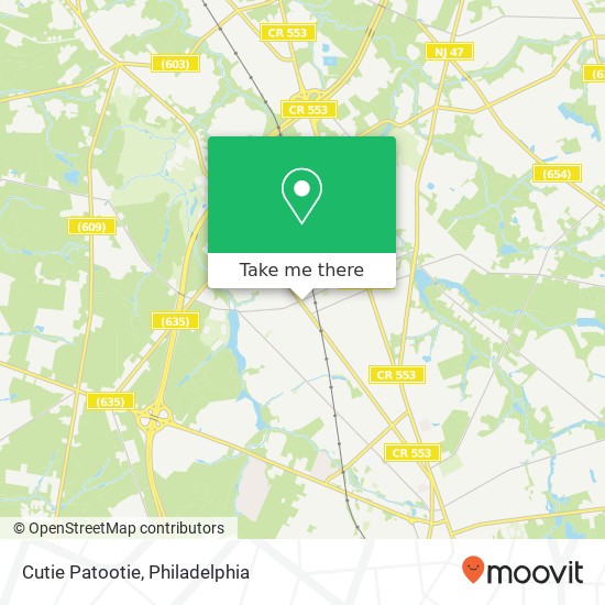 Cutie Patootie, 11 S Broadway Pitman, NJ 08071 map