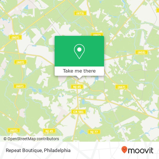 Repeat Boutique, 103 N Main St Mullica Hill, NJ 08062 map