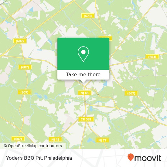 Yoder's BBQ Pit, 108 Swedesboro Rd Mullica Hill, NJ 08062 map