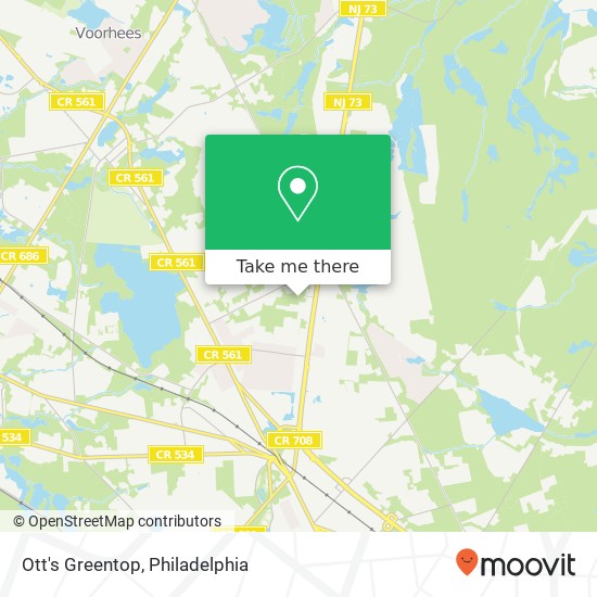 Ott's Greentop, 588 N Route 73 West Berlin, NJ 08091 map
