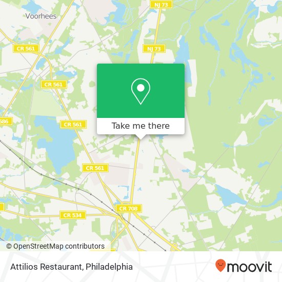 Attilios Restaurant, 589 N Route 73 West Berlin, NJ 08091 map
