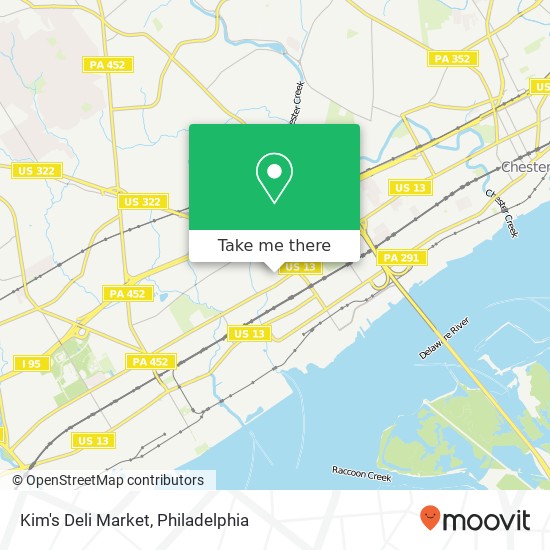 Kim's Deli Market, 3101 W 10th St Chester, PA 19013 map