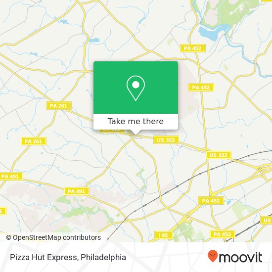 Pizza Hut Express, 659 Conchester Hwy Marcus Hook, PA 19061 map