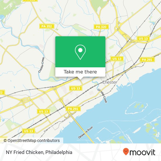 NY Fried Chicken, 1039 Kerlin St Chester, PA 19013 map