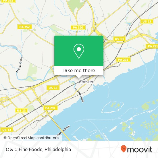 C & C Fine Foods, 111 E 7th St Chester, PA 19013 map