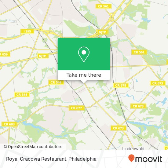 Royal Cracovia Restaurant, 510 White Horse Pike S Magnolia, NJ 08049 map