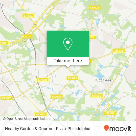 Healthy Garden & Gourmet Pizza, 200 Haddonfield Berlin Rd Voorhees, NJ 08043 map