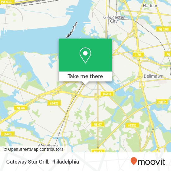 Gateway Star Grill, 831 Broadway Westville, NJ 08093 map