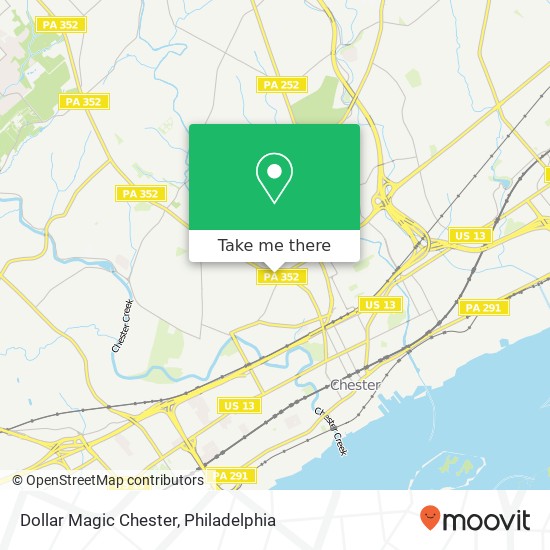 Dollar Magic Chester, 2240 Edgmont Ave Chester, PA 19013 map