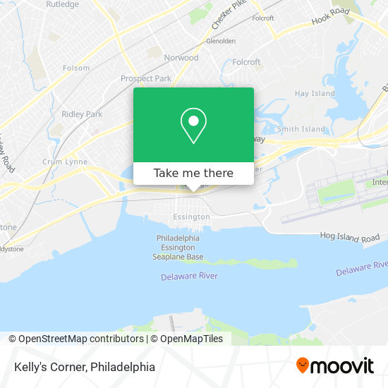 Kelly's Corner map