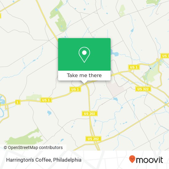 Harrington's Coffee, 880 Baltimore Pike Chadds Ford, PA 19317 map