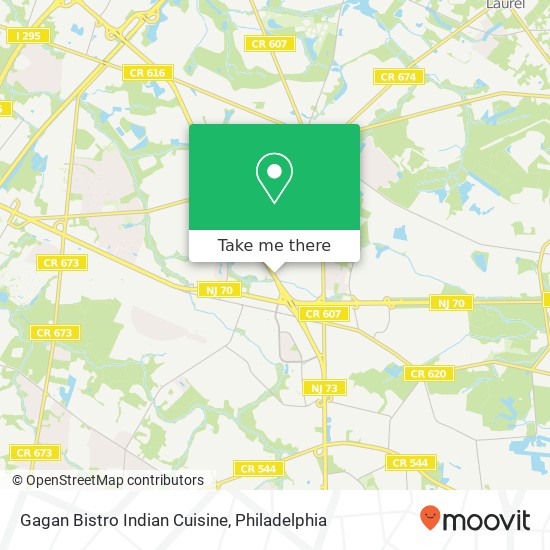 Gagan Bistro Indian Cuisine, 150 Route 73 N Marlton, NJ 08053 map