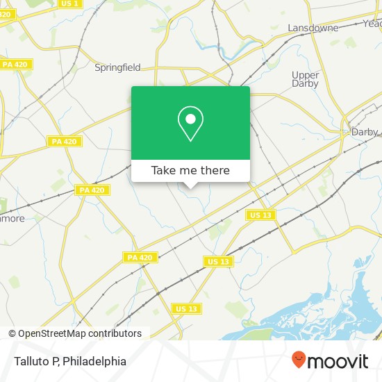 Talluto P, 819 Park Dr Glenolden, PA 19036 map