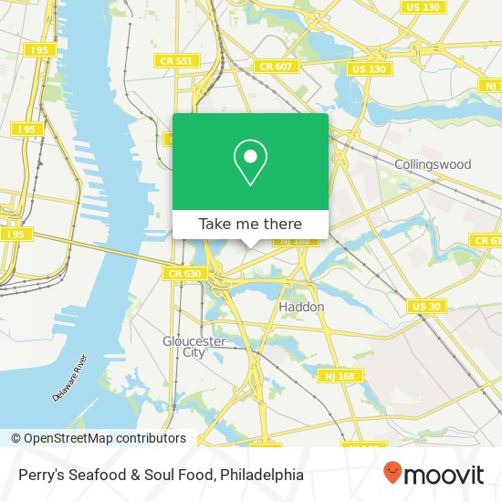 Perry's Seafood & Soul Food, 1204 Yorkship Sq Camden, NJ 08104 map