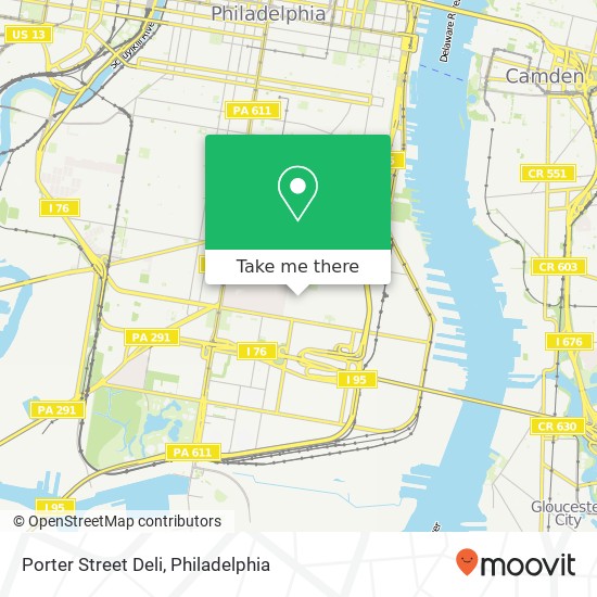 Porter Street Deli, 631 W Porter St Philadelphia, PA 19148 map