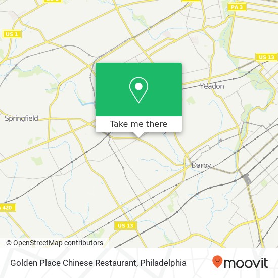 Golden Place Chinese Restaurant, 500 E Providence Rd Clifton Heights, PA 19018 map