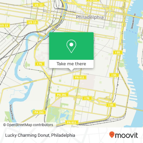 Lucky Charming Donut, 1730 Snyder Ave Philadelphia, PA 19145 map