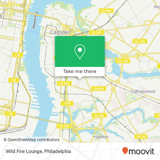 Wild Fire Lounge map