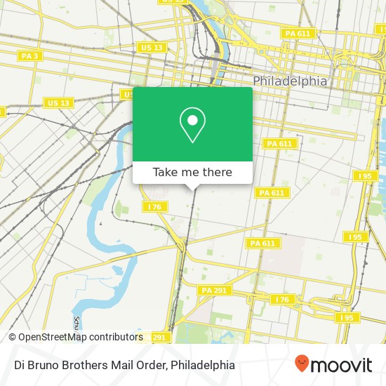 Di Bruno Brothers Mail Order, 2514 Morris St Philadelphia, PA 19145 map
