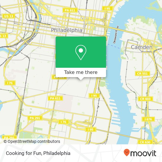 Cooking for Fun, 1504 S 6th St Philadelphia, PA 19147 map