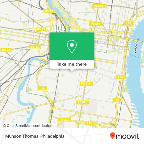 Munson Thomas, 1200 Point Breeze Ave Philadelphia, PA 19146 map