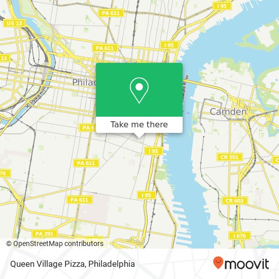 Queen Village Pizza, 825 S 4th St Philadelphia, PA 19147 map