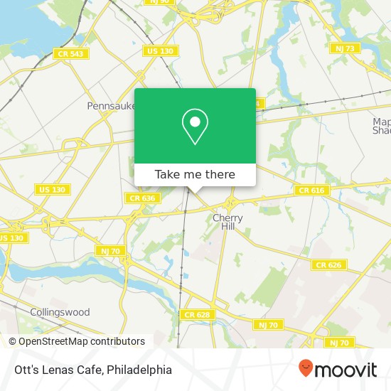 Ott's Lenas Cafe, 1171 Chapel Ave W Cherry Hill, NJ 08002 map